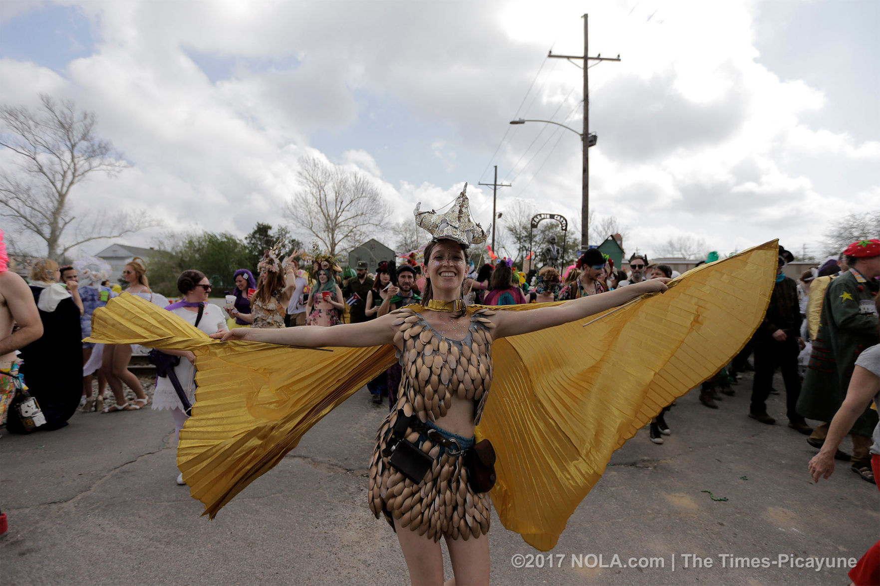 Mardi Gras: Societe de Sainte Anne meanders through New Orleans neighborhoods